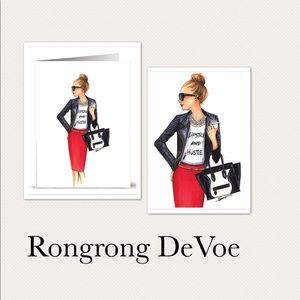 Rongrong DeVoe Blank Note Cards And Envelopes